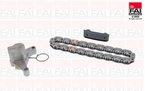 2.0 TDCI DW10 DW10C Ford - zestaw łańcucha rozrządu z napinaczem FAI