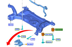 tuleja belki zawieszenia (sanek) tylna Ford Grand C-Max Connect MK2 1692216