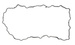 uszczelka miski olejowej Ford 2.0 TDCI 150,180/210 kM DW10F #1904587