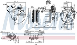 kompresor klimatyzacji Ford C-Max Focus 3 Transit/Tourneo Connect  VS-16