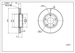 tarcze hamulcowe Focus Mk2 C-Max - przód 278 mm - HART Premium