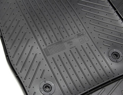 dywaniki gumowe Ford Transit Tourneo Custom 2012➝ przód 1945228 ®