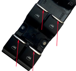 wkładka dekor przełącznika szyb Ford Kuga 3 Mustang Mach-E OE 2707699