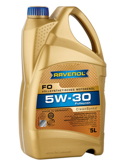 olej silnikowy RAVENOL FO SAE 5W‑30 CleanSynto® Ford WSSM2C913D 5 litrów