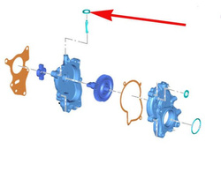 uszczelka obudowy pompy Ford 2.0 TDCI 150/180/210KM DW10F 1697428