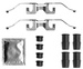 sprężyny zacisku hamulcowego Ford Focus ST Kuga 2 4WD Connect #5160320