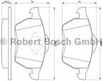 klocki hamulcowe Bosch - kpl. przód 0986494003 Ford Galaxy