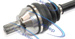 półoś napędowa Focus Mk2 1.6 1.8 TDCi - lewa #1682285