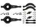 zestaw wahaczy tylnego zawieszenia Focus Mk1 ☆ Mk2 komplet 38666 FEBI