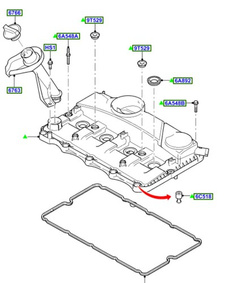 uszczelniacz wtrysku Ford Transit 2.2 2.4 3.2 DURATORQ #1372494 