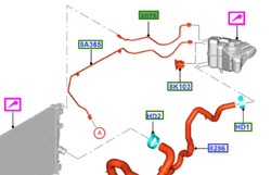 przewód zbiornika wyrównawczego Ford Mondeo V S-Max OE: 5196171 