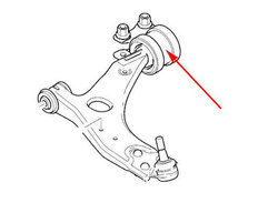 tuleja wahacz przedniego tylna C-Max Focus Lemforder 33413 01
