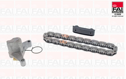 2.0 TDCI DW10 DW10C Ford - zestaw łańcucha rozrządu z napinaczem FAI