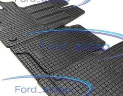 dywaniki podłogi gumowe Ford Tourneo Custom - przód 