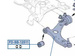 tuleja wahacza przedniego przednia Ford Focus Mk3 C-Max Kuga MK2 FEBI
