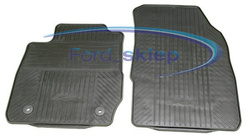 dywaniki podłogi gumowe Ford Fiesta MK6 2011-2017 - przód ®