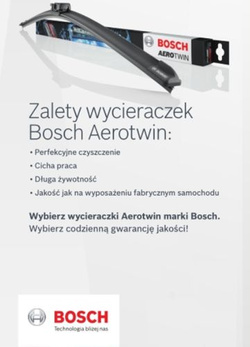 pióra wycieraczek płaskie Bosch Aerotwin A977S 3397118977