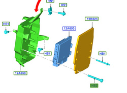 śruba M6 x 55 mm Ford ® 1472749
