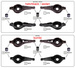 wahacz tylny pod sprężynę Ford Focus MK3 KOMBI  -SIDEM #1948762