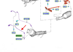 sonda lambda 1,5 Ecoboost Kuga Mk3 2526282 / 2432234 LX61-9Y460-FB