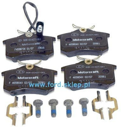 klocki hamulcowe Ford Galaxy- tył z czujnikiem 1345337