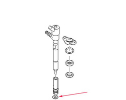 podkładka wtryskiwacza Ford 1.4 / 1.5 / 1.6 TDCI - Bosch #1432205