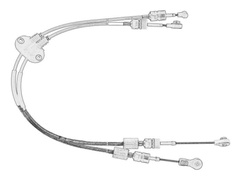 linki zmiany biegów Ford S-Max/Galaxy MTX-75 ® 1735331