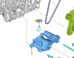 pompa wody Ford 1.0 EcoBoost Neo OE: 2353380  L1BG8501AA
