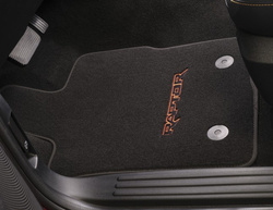 dywaniki podłogi materiałowe Ford Raptor 2022➝ automat ® 