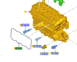uszczelka pod intercooler Ford 1.5 EcoBoost ® 1836873 oryginał